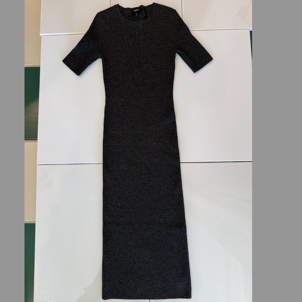 Theory Short Sleeve Midi Dress